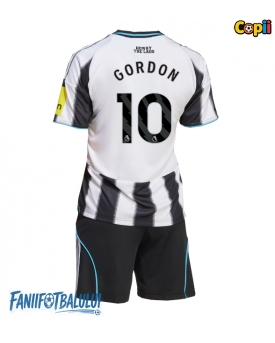 Newcastle United Anthony Gordon #10 Echipament de Fotbal Replică 2025-26 Copii Acasa (+ Șorturi)